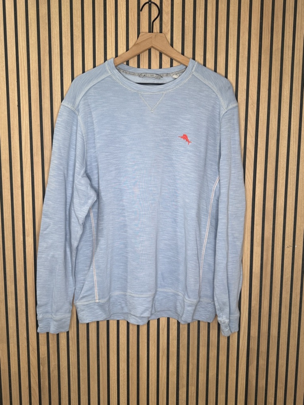 Tommy Bahama Light Blue Men’s Crewneck Sweater Size Large